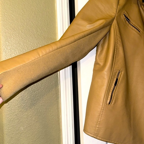 Lane Bryant Tan Zip Up Jacket - Picture 4 of 8